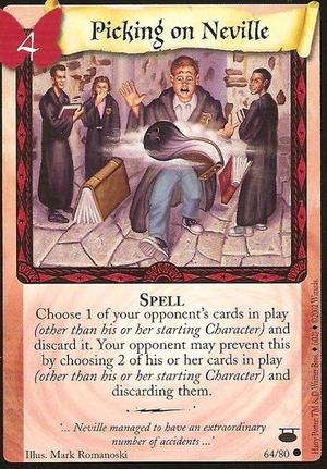 Picking on Neville